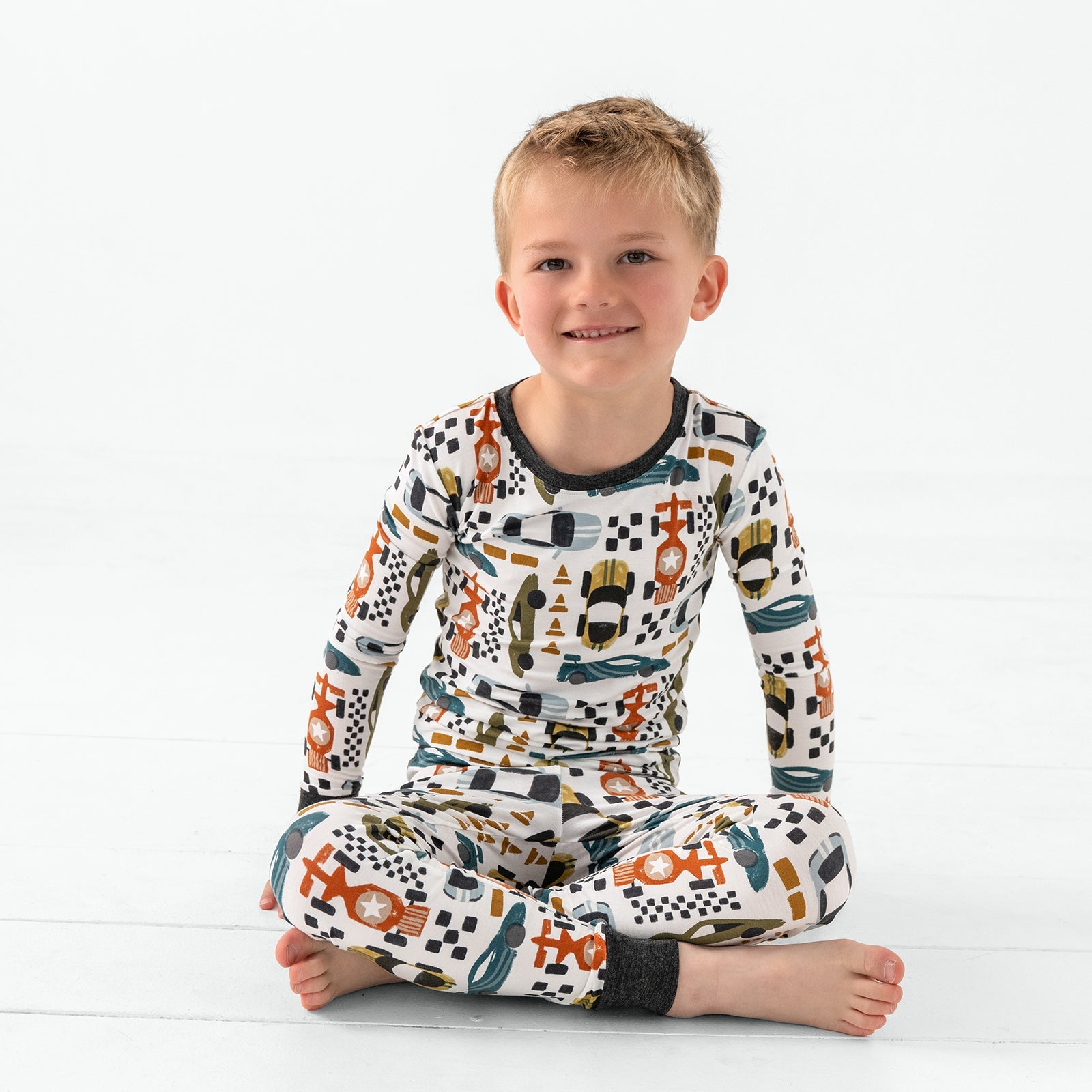 Fast Lane Two-Piece Pajama Set